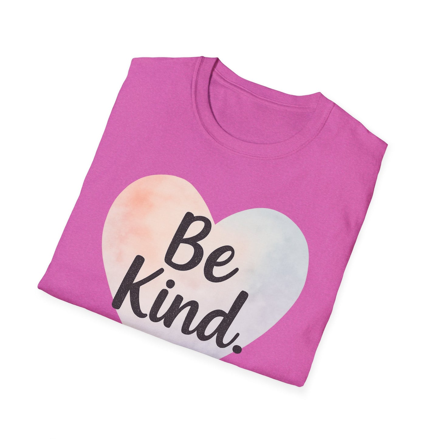 "Be Kind" Softstyle Casual Inspirational Tee-Shirt