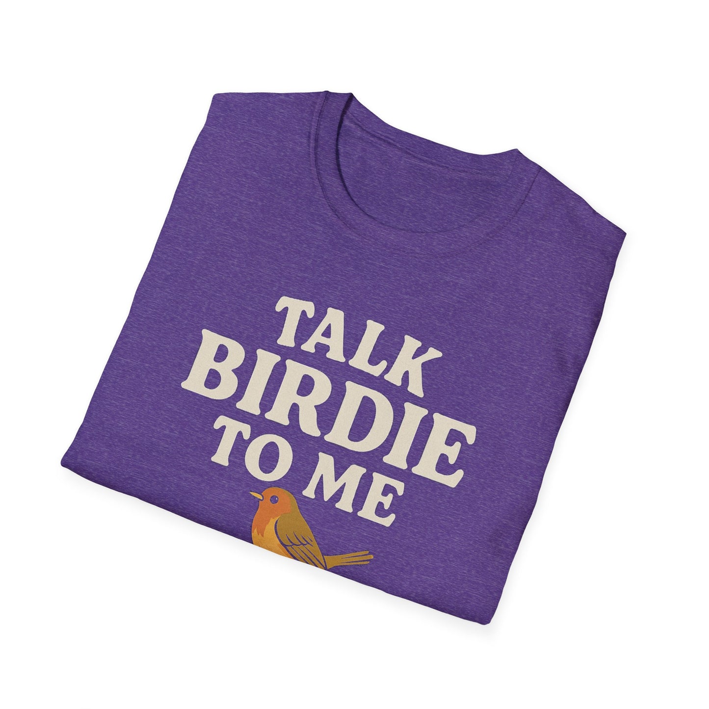 "Talk Birdie to Me" Softstyle Golf Tee
