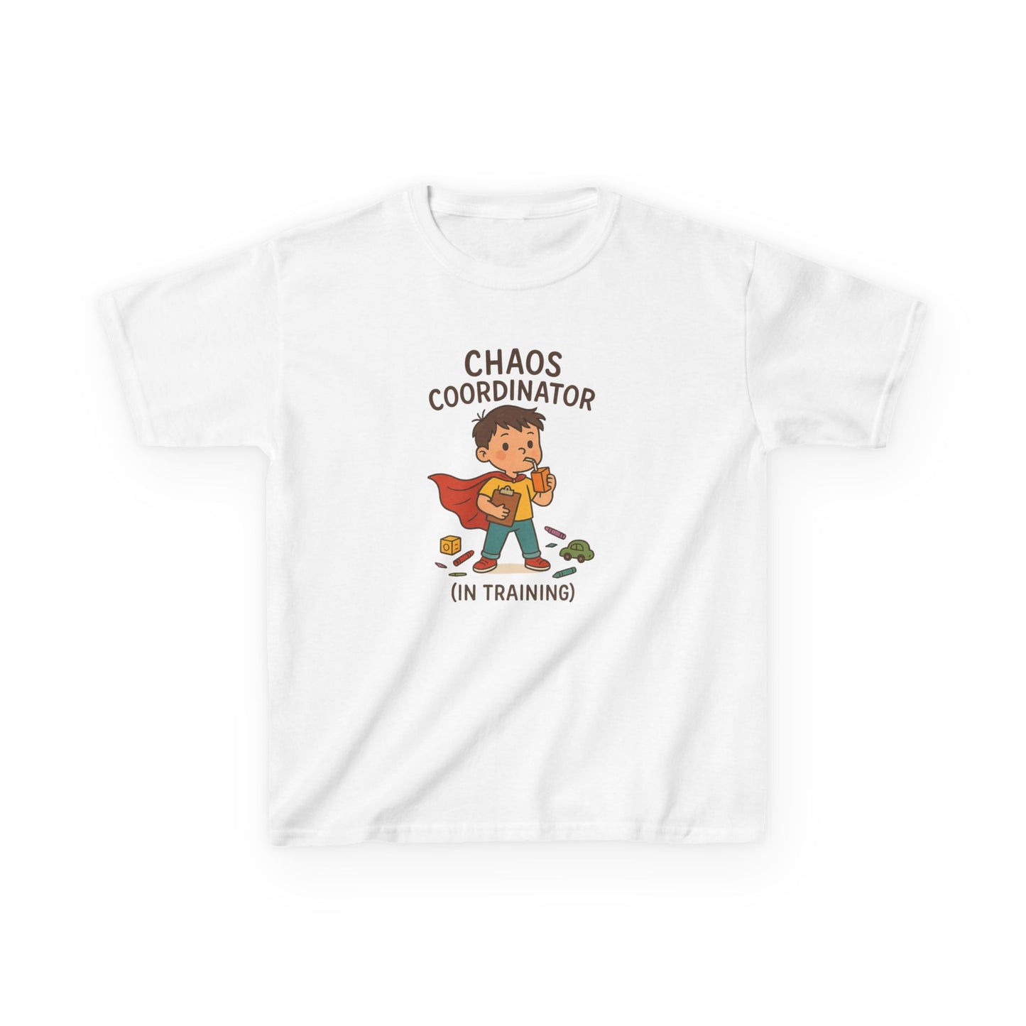 KIDS' "Chaos Coordinator" Funny T-Shirt for Boys