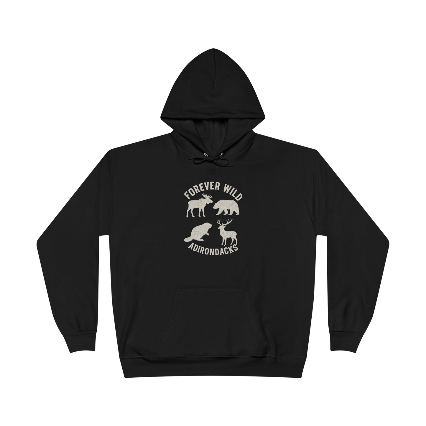 Cozy Adirondack Hoodie - "Forever Wild"