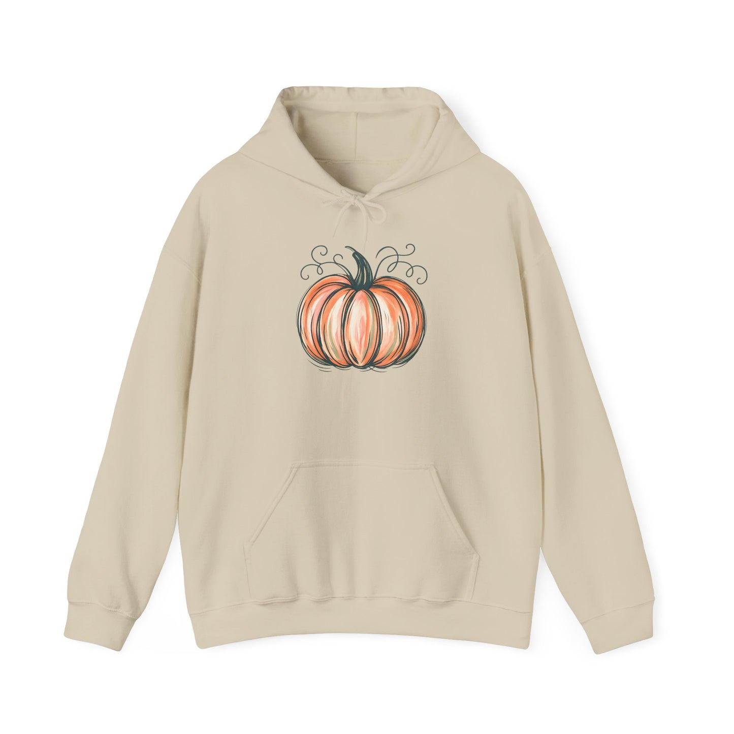 Pumpkin Patch Halloween Fall Graphic Hoodie