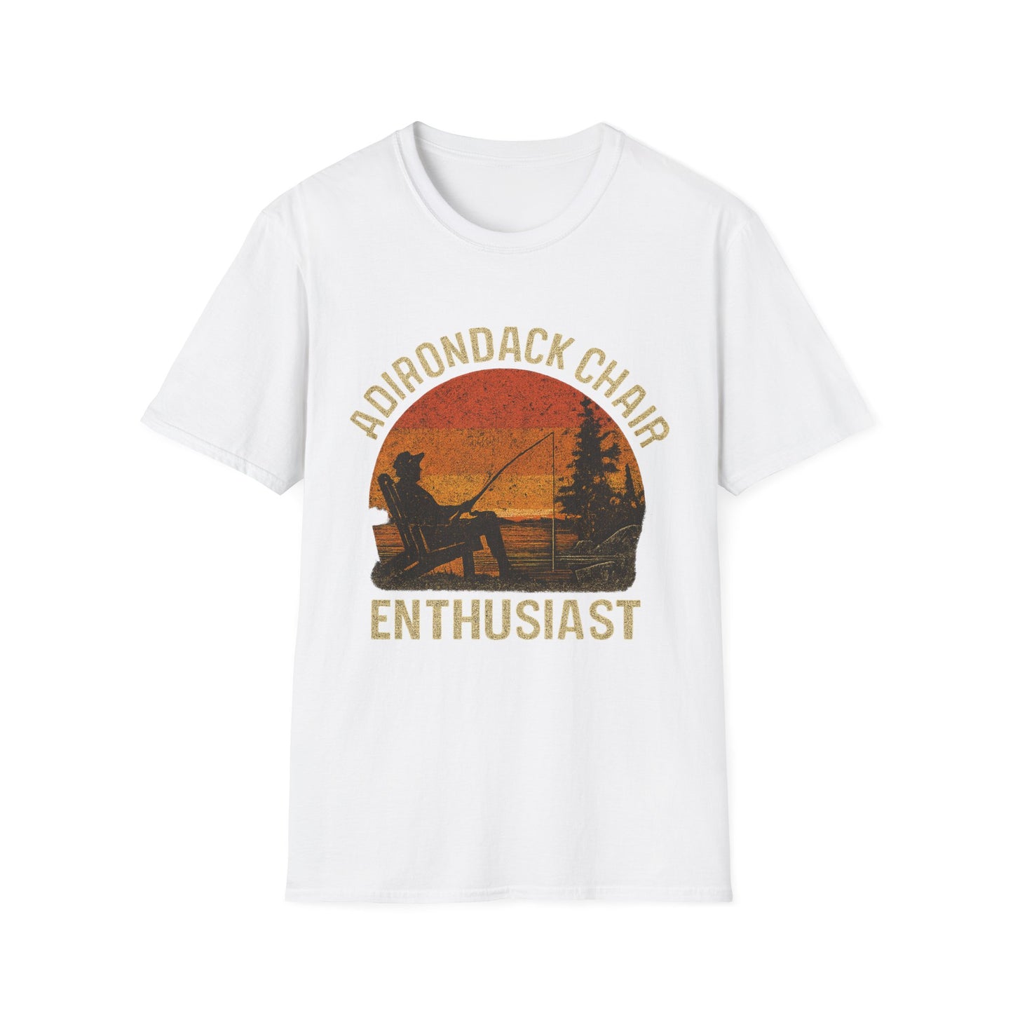Adirondack Chair Enthusiast Graphic Tee-Shirt
