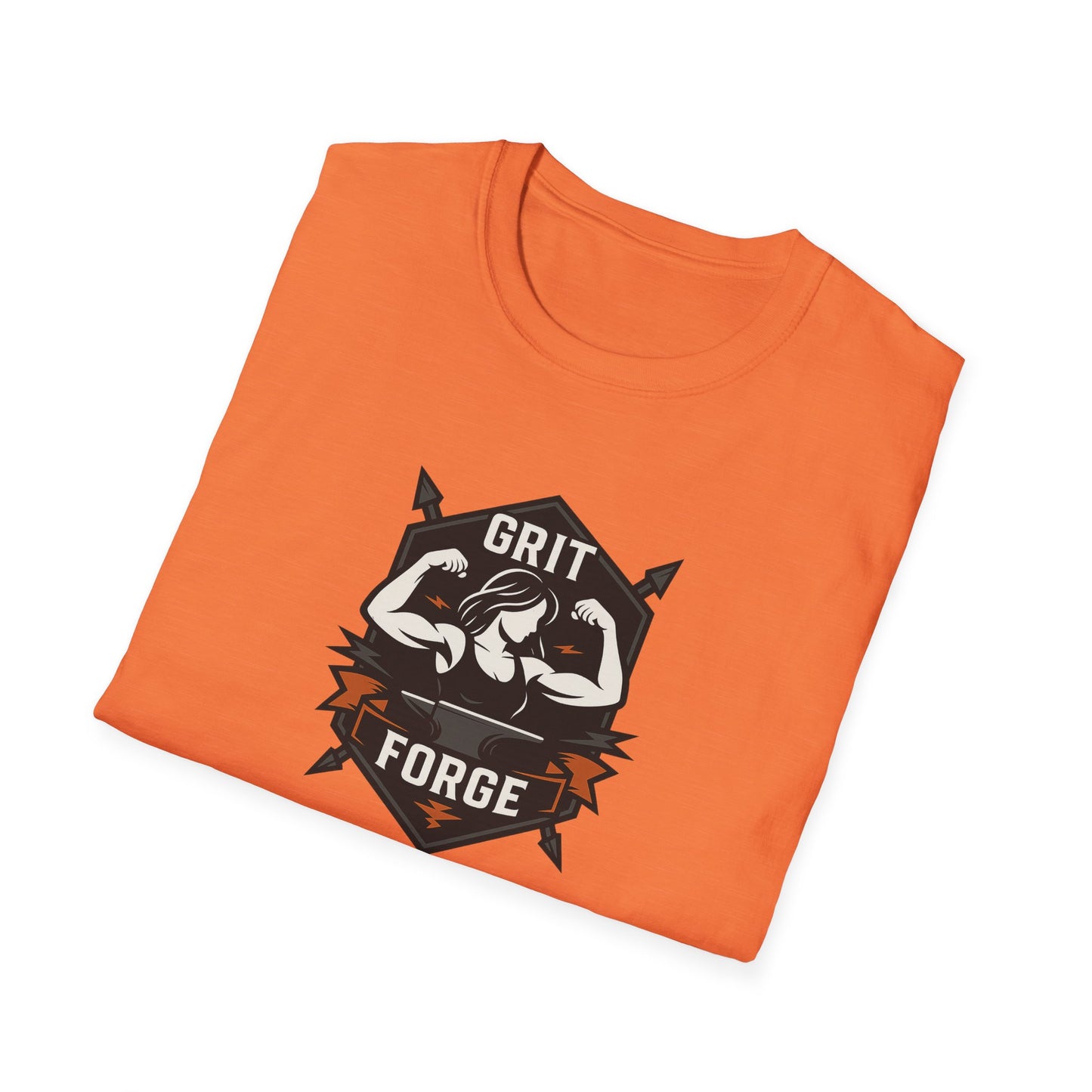 Grit Forge Athletics - Softstyle Female Motivational Workout Tee