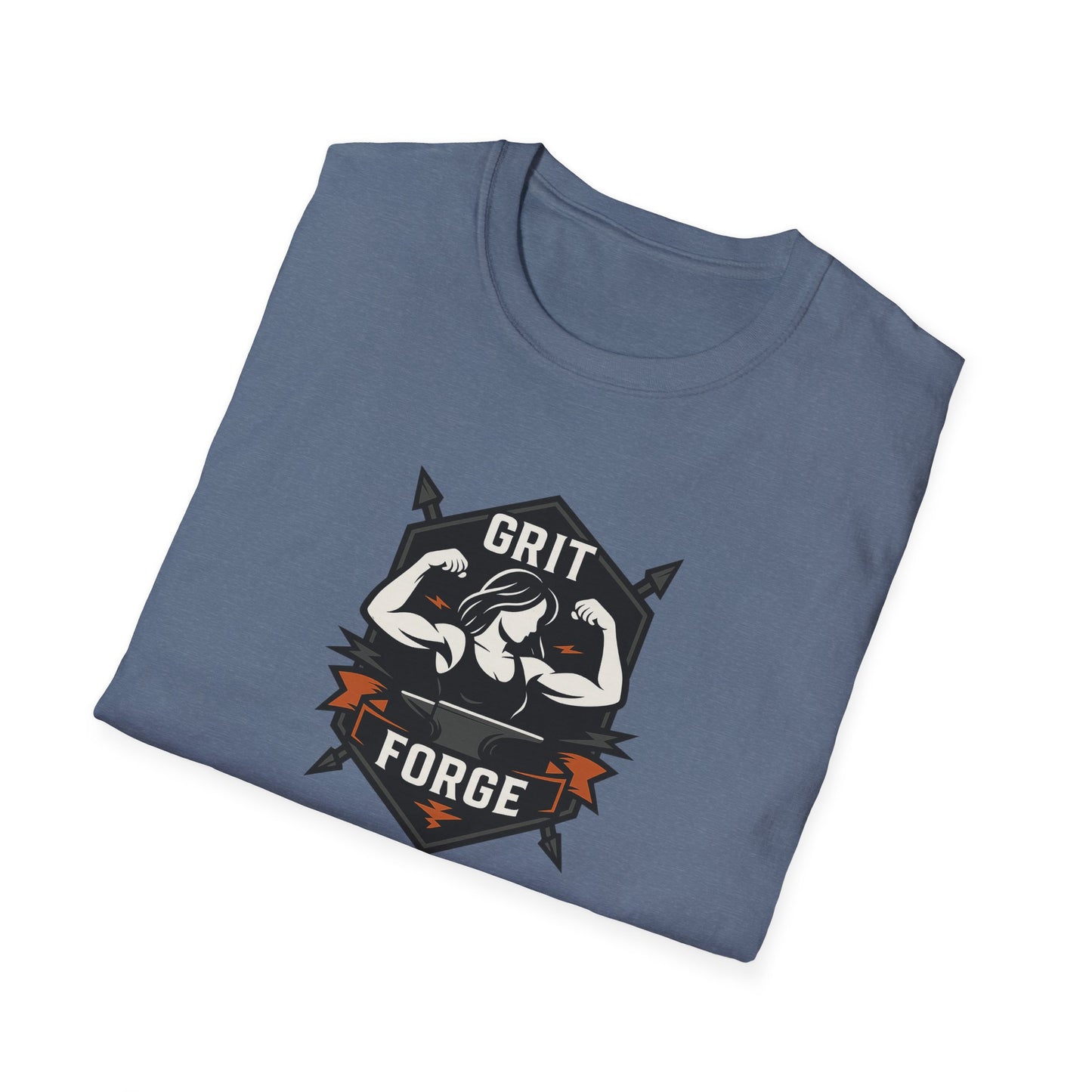 Grit Forge Athletics - Softstyle Female Motivational Workout Tee