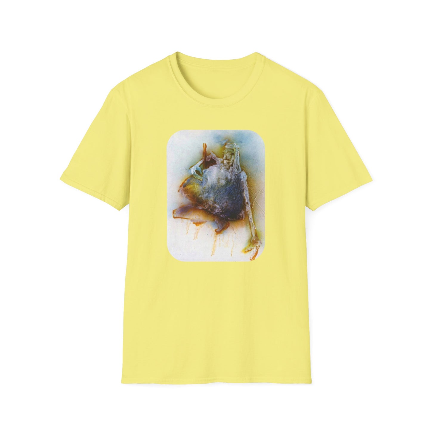 Creative 1960s Impressionistic Artwork Tee - "Sideshow"