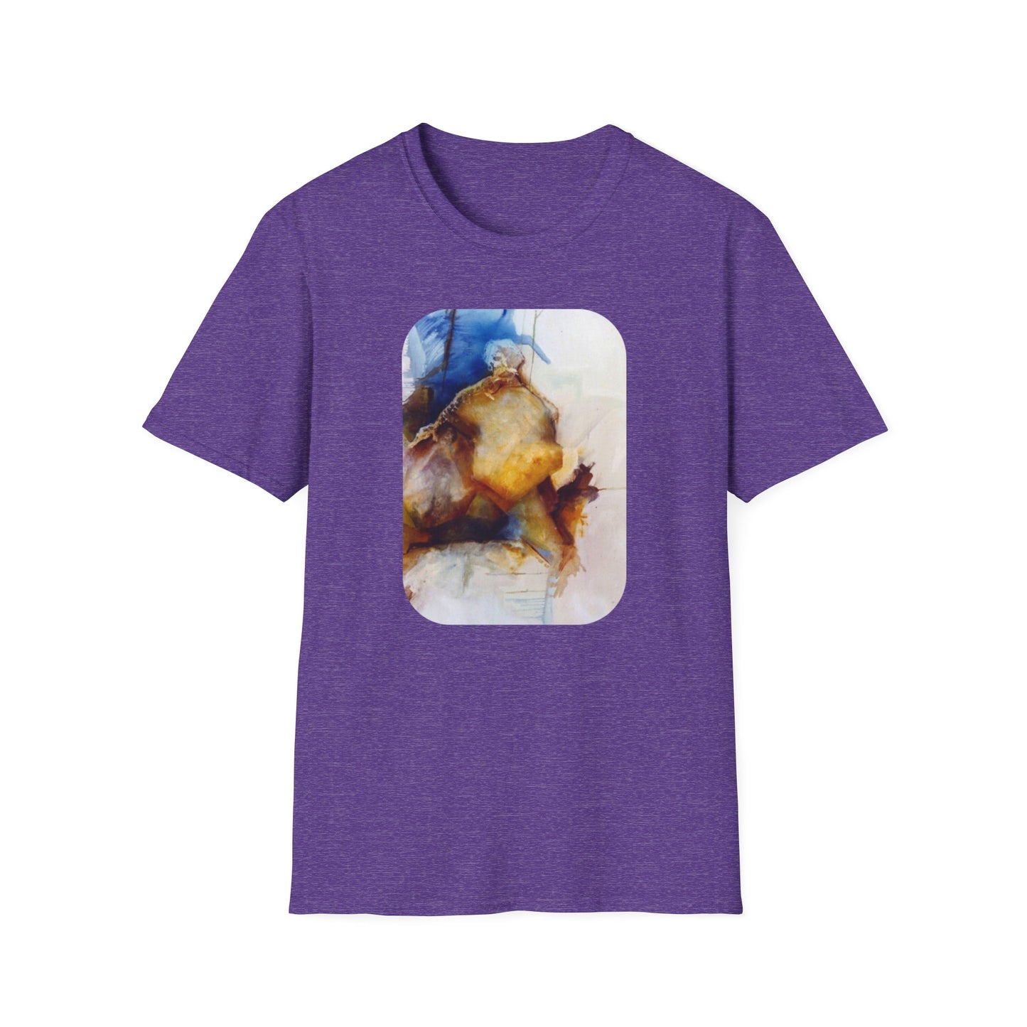 Creative 1960s-Era Authentic Painting Print Tee - "Allfather's Gambit"