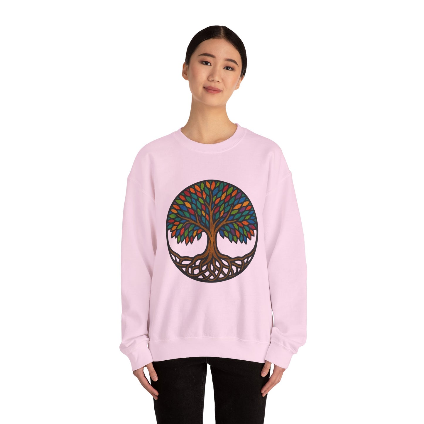 Tree of Life, Yggdrasil, Cozy Crewneck Sweatshirt