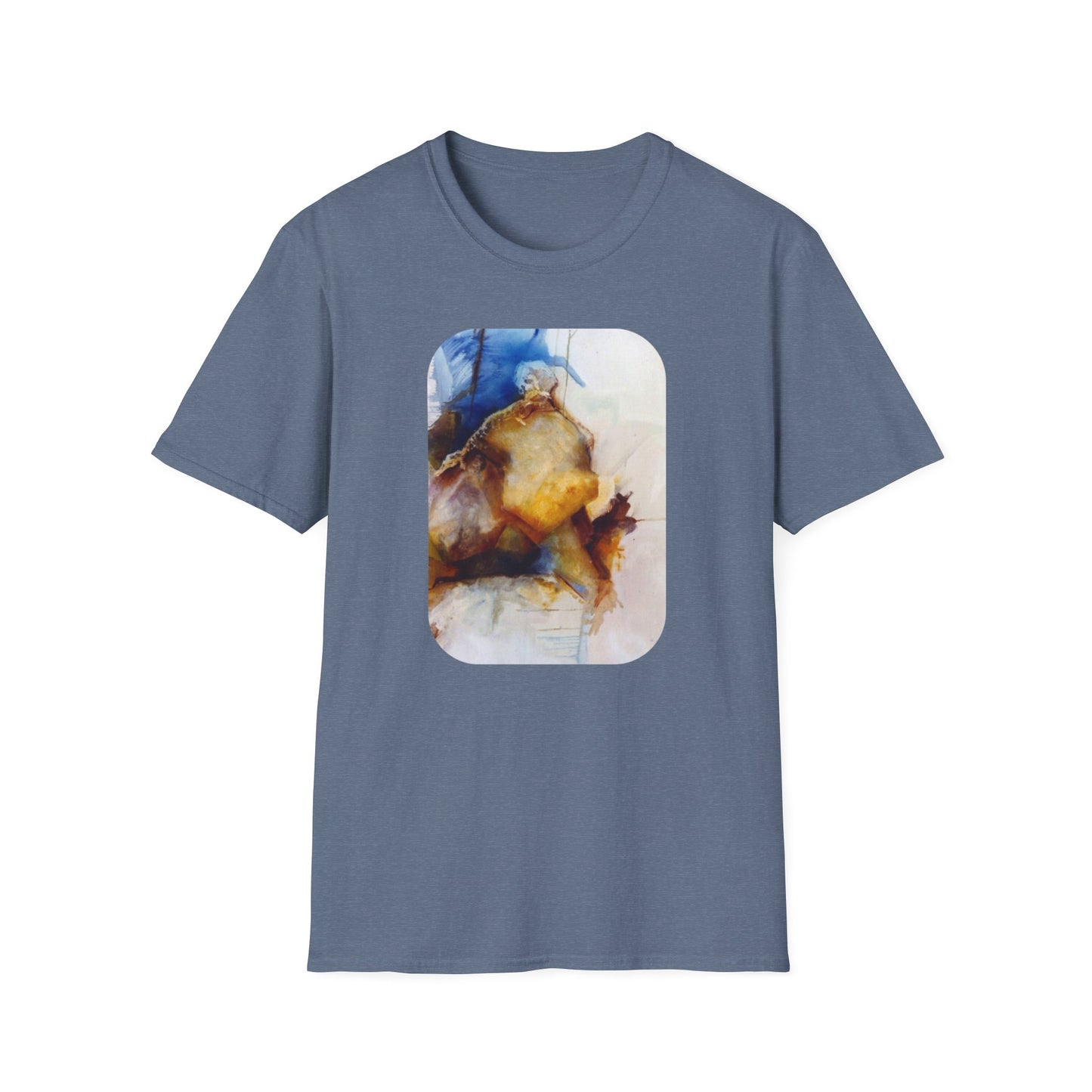 Creative 1960s-Era Authentic Painting Print Tee - "Allfather's Gambit"