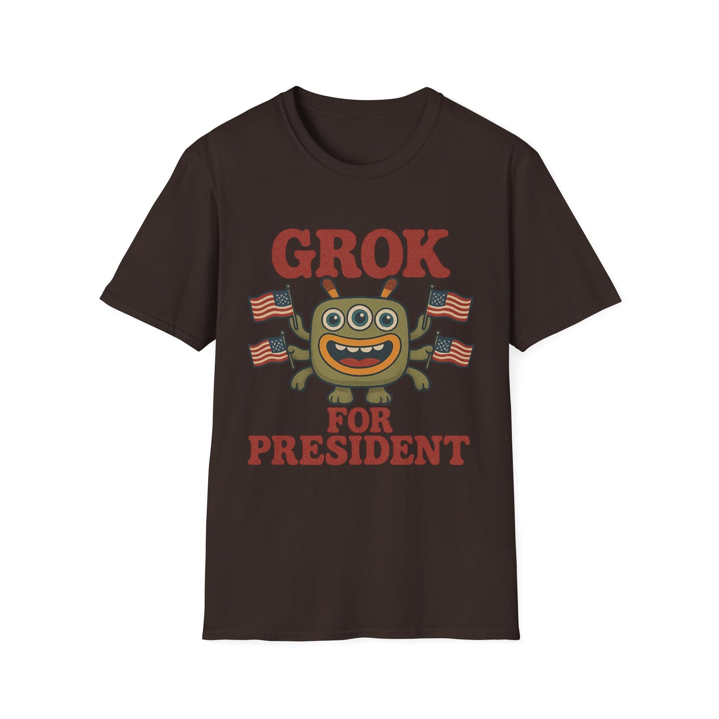"Grok for President" Casual Tee-Shirt
