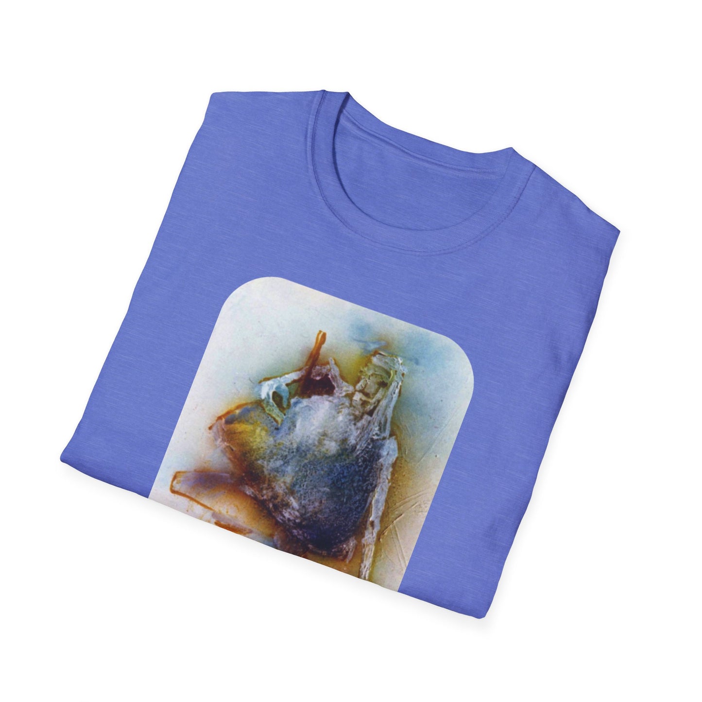 Creative 1960s Impressionistic Artwork Tee - "Sideshow"