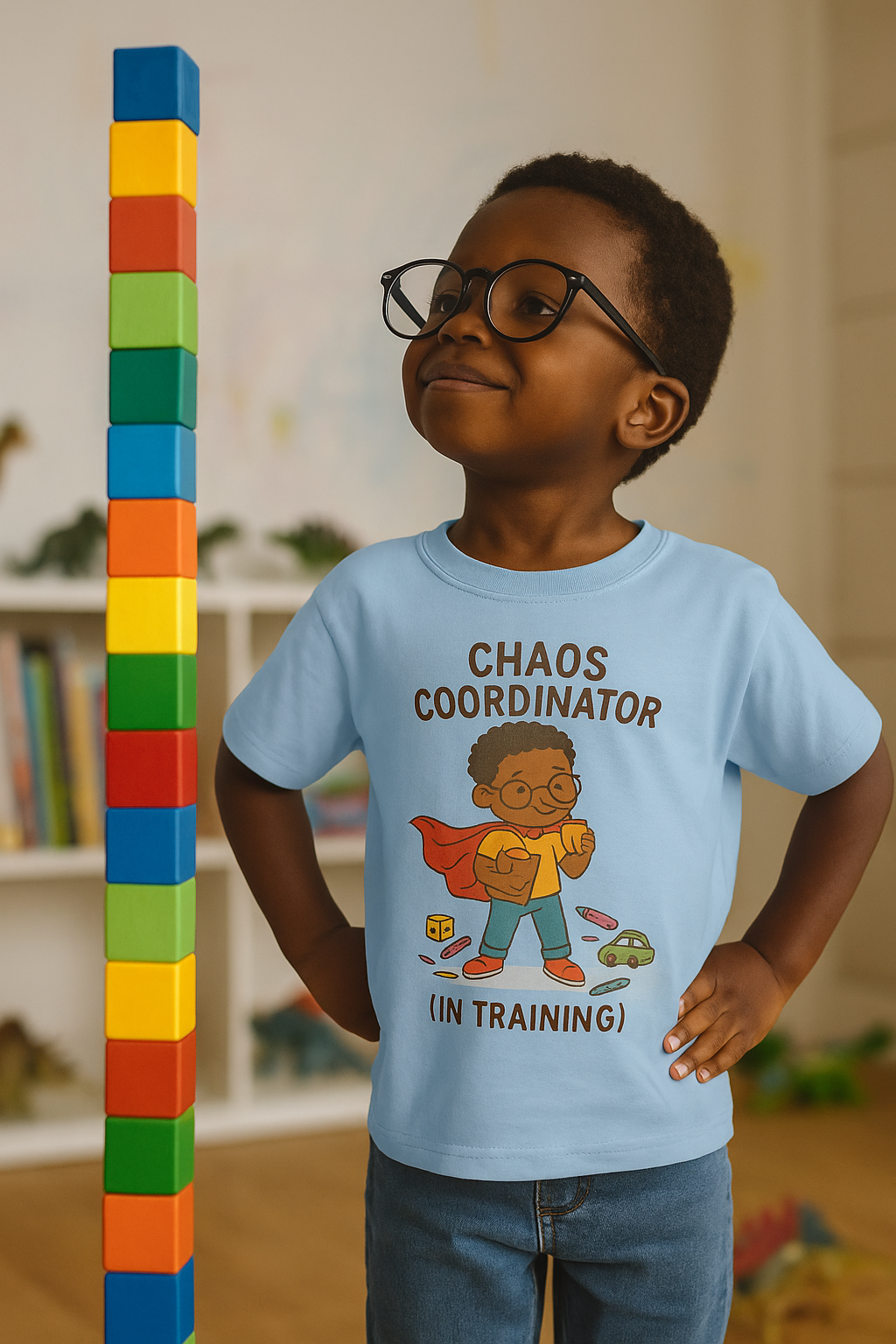 TODDLERS' "Chaos Coordinator" Funny T-Shirt for Boys