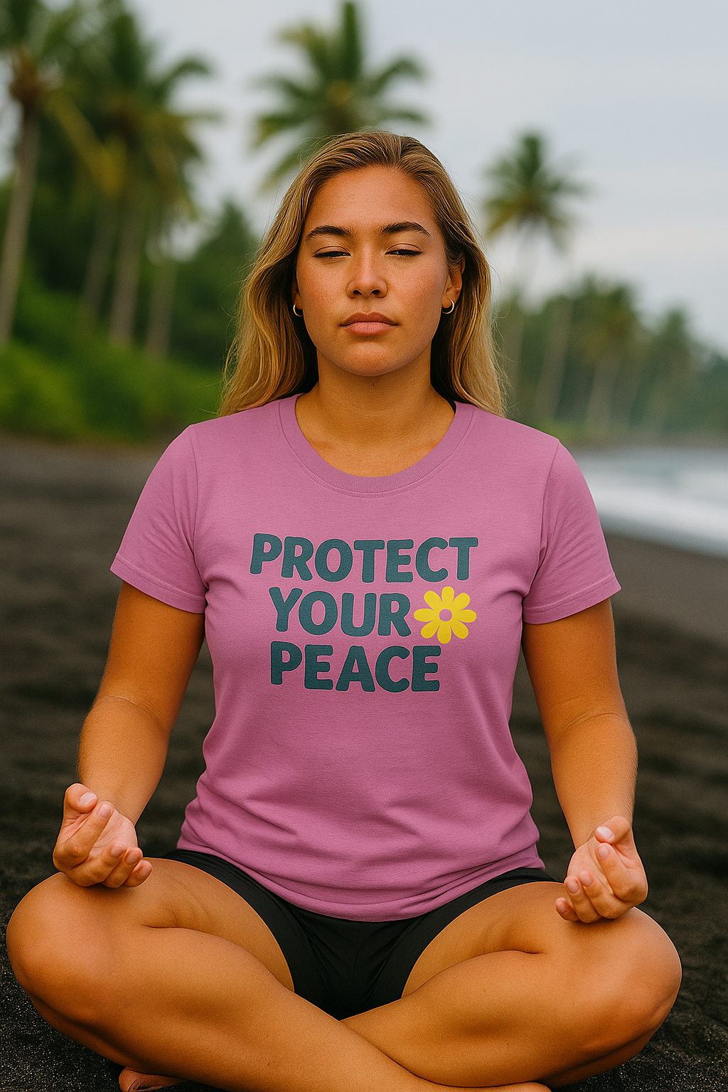 "Protect Your Peace" Casual Softstyle Tee-Shirt