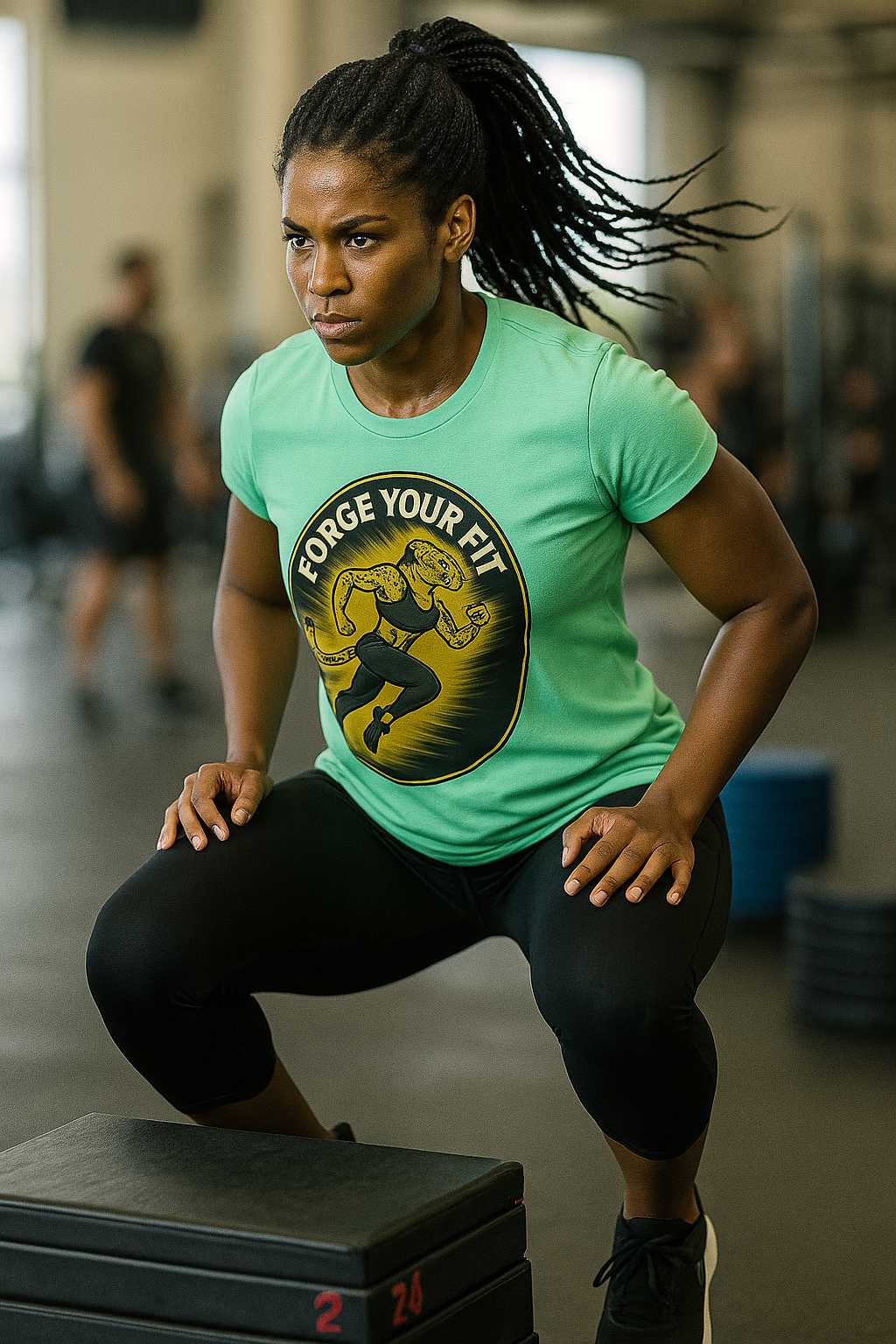 Grit Forge Athletics - "Forge Your Fit" Workout Tee for Her