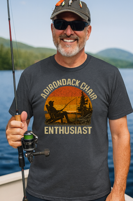 Adirondack Chair Enthusiast Graphic Tee-Shirt