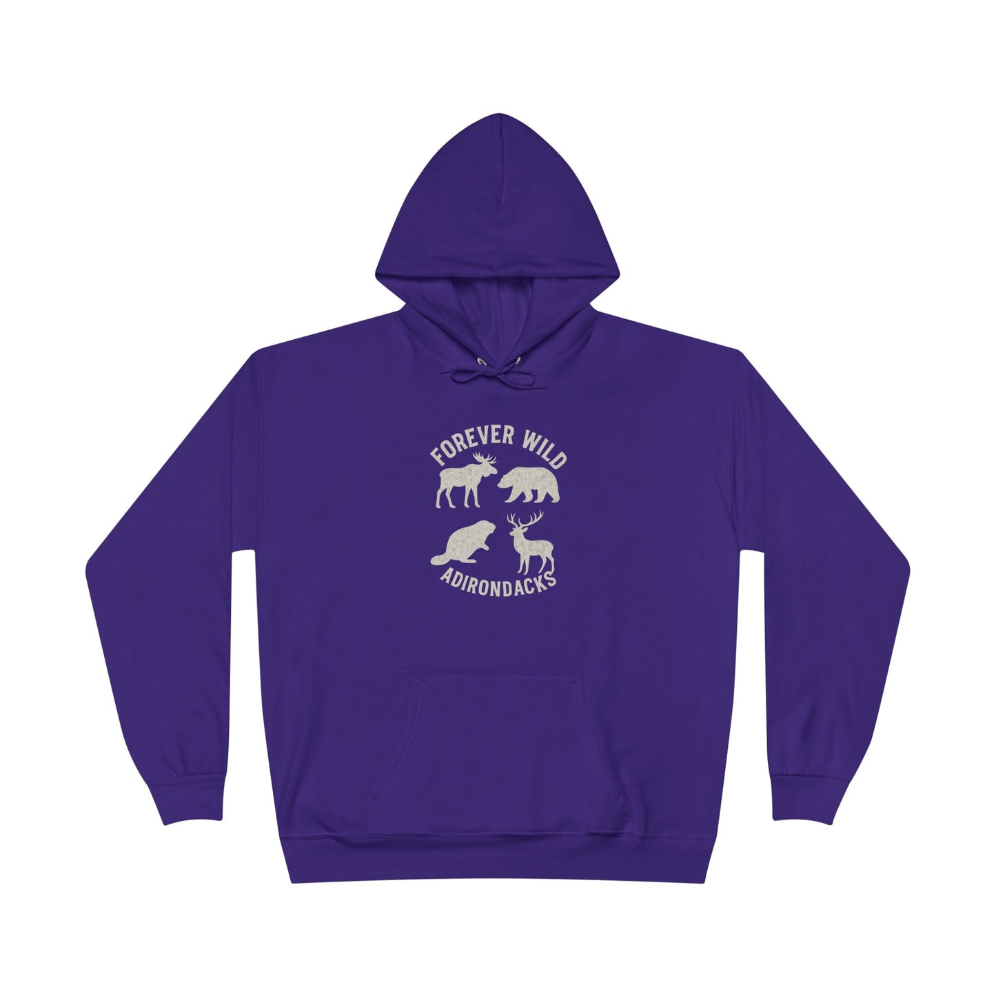 Cozy Adirondack Hoodie - "Forever Wild"