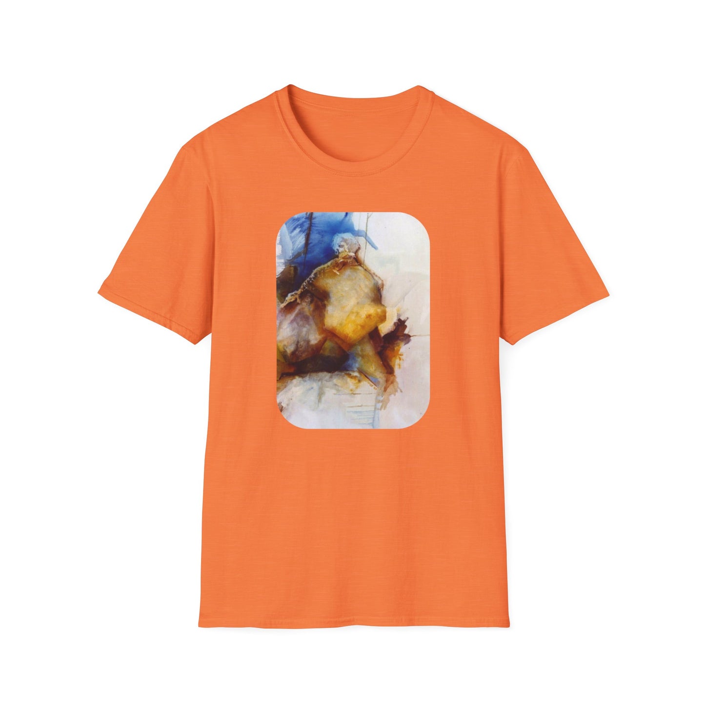 Creative 1960s-Era Authentic Painting Print Tee - "Allfather's Gambit"