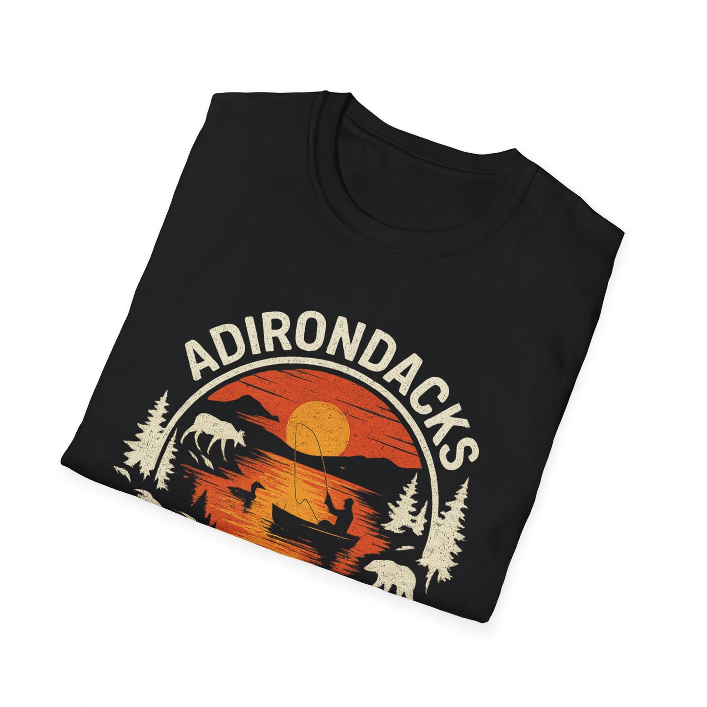 Adirondack Sound of Silence Graphic Tee-Shirt