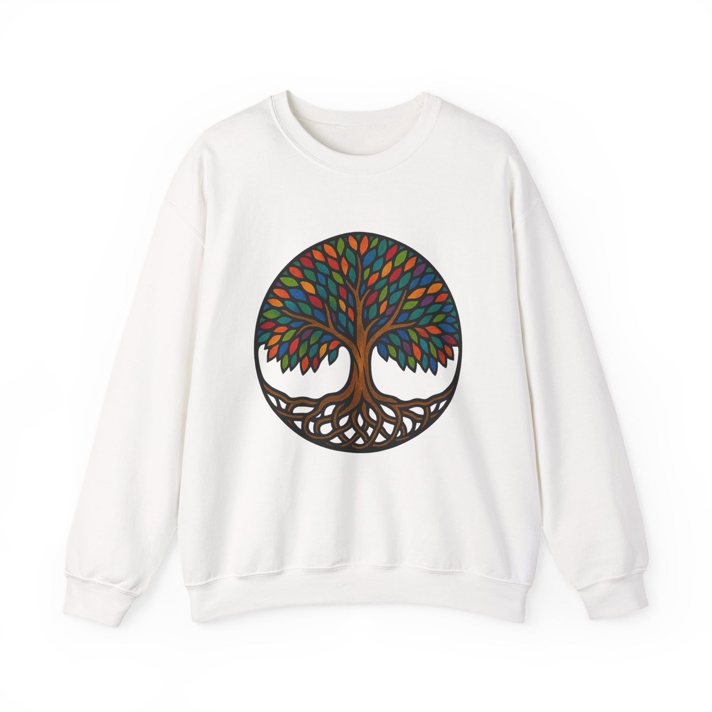 Tree of Life, Yggdrasil, Cozy Crewneck Sweatshirt