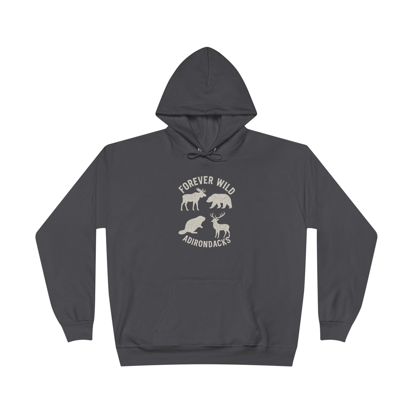 Cozy Adirondack Hoodie - "Forever Wild"