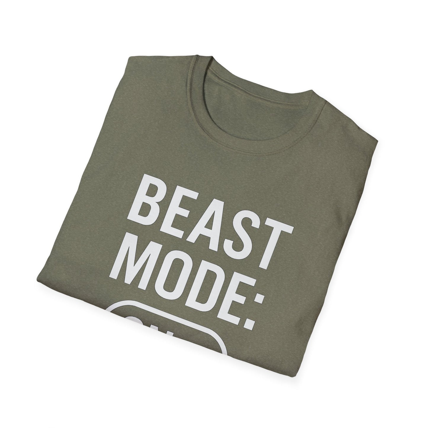 Grit Forge Athletics - Beast Mode Softstyle T-Shirt for Gym Lovers