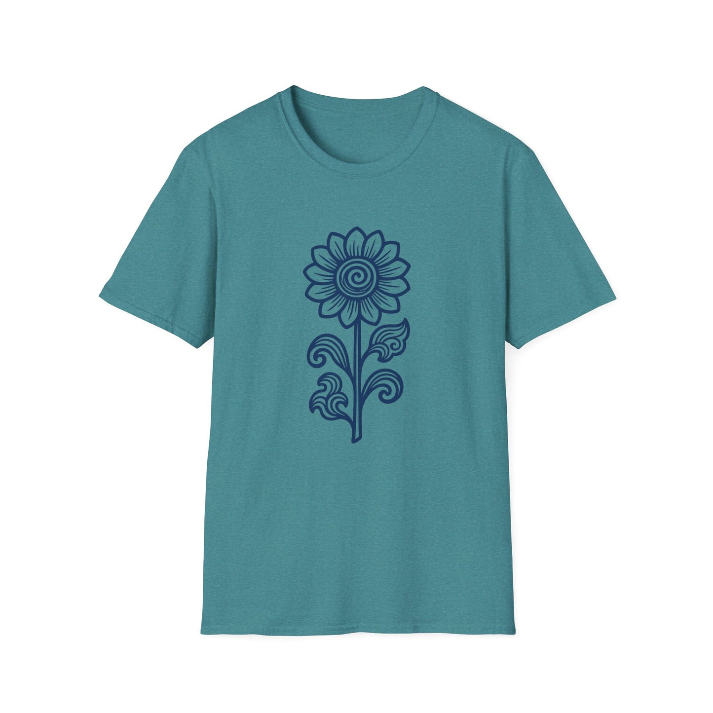 Flower Power Softstyle Casual T-Shirt