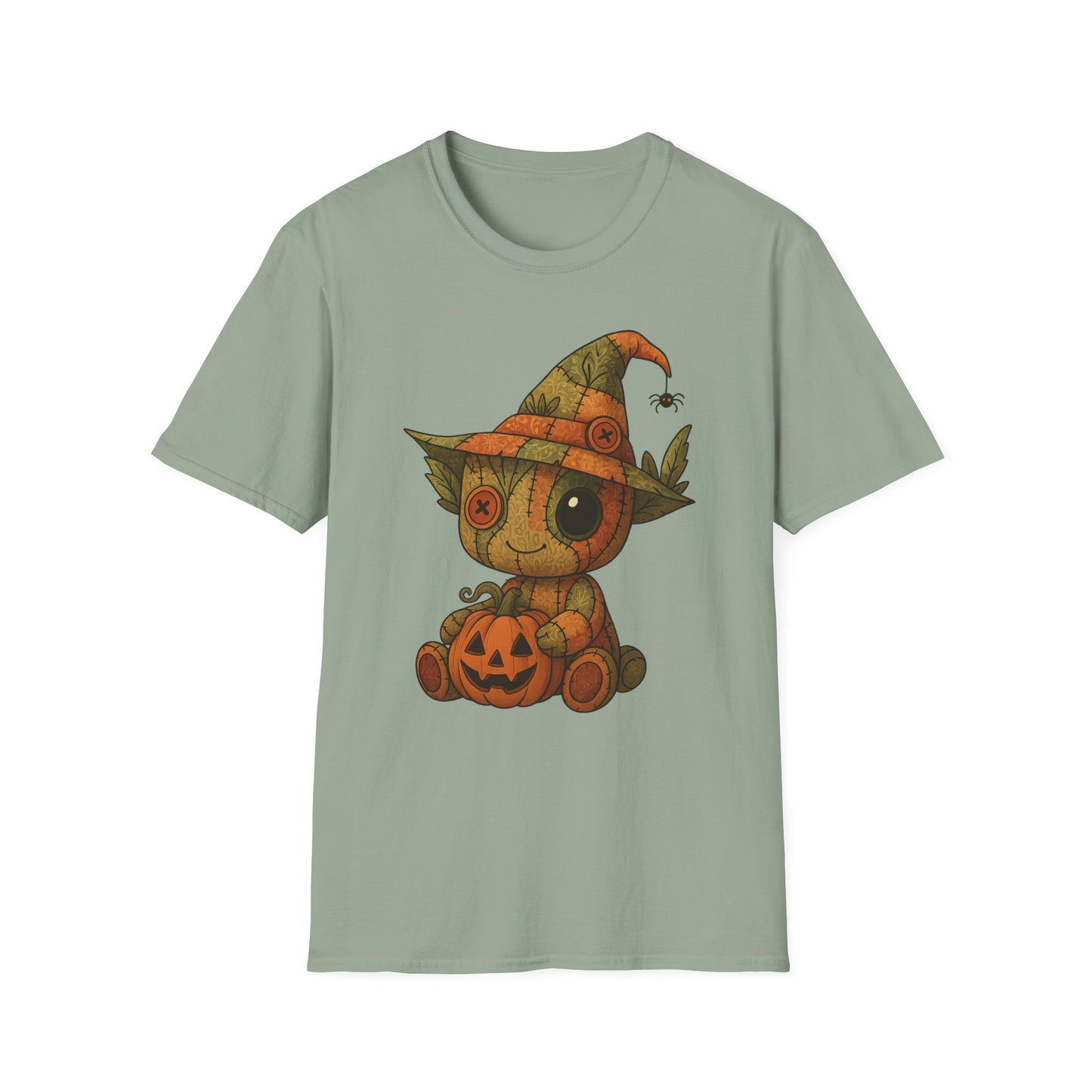 Baby Cartoon Superhero Patchwork Halloween Tee-Shirt