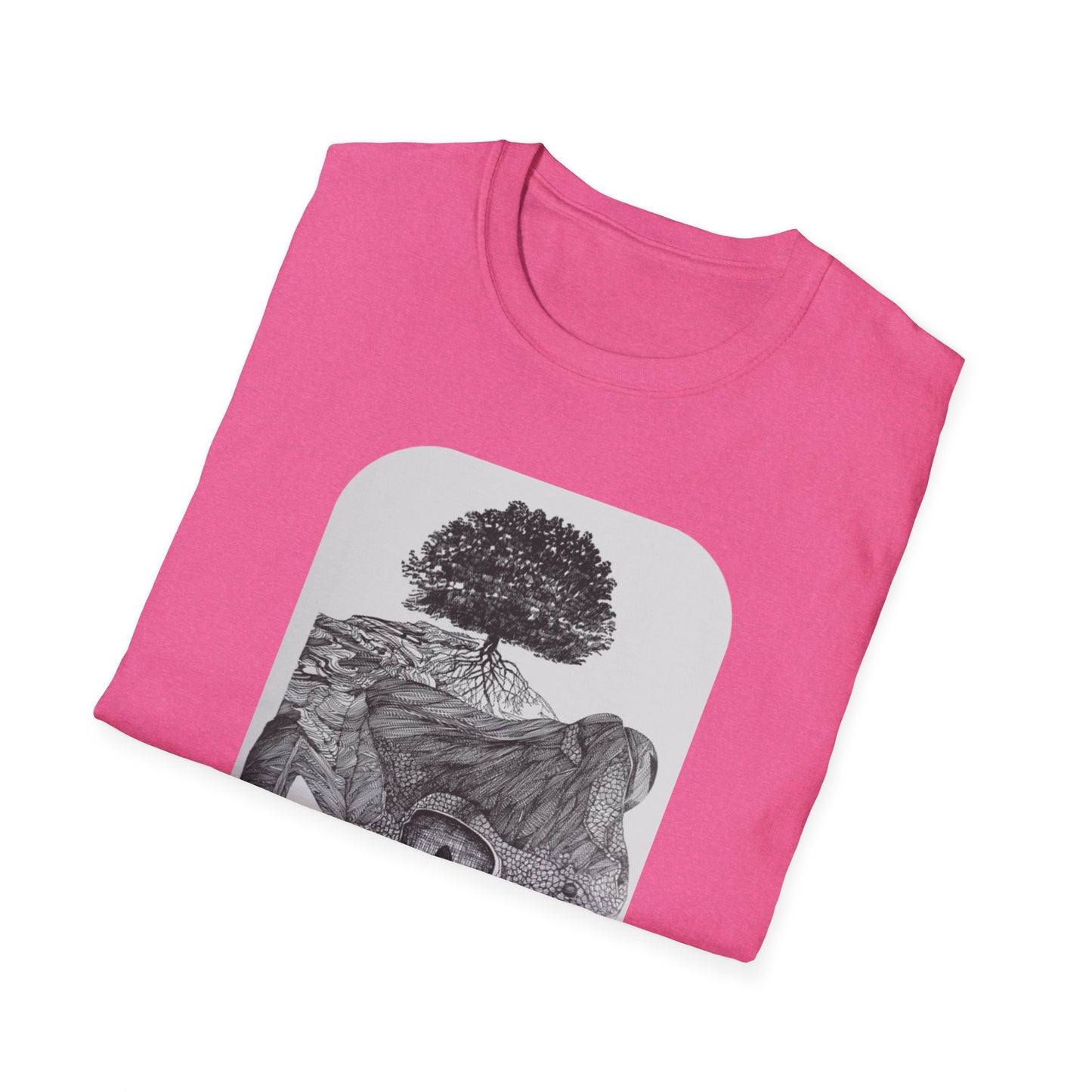 Abundant Life 1960s Frog Creative Graphic Tee - "Gaia's Shepherd"