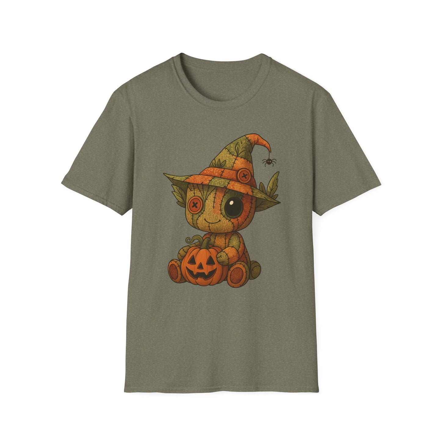 Baby Cartoon Superhero Patchwork Halloween Tee-Shirt