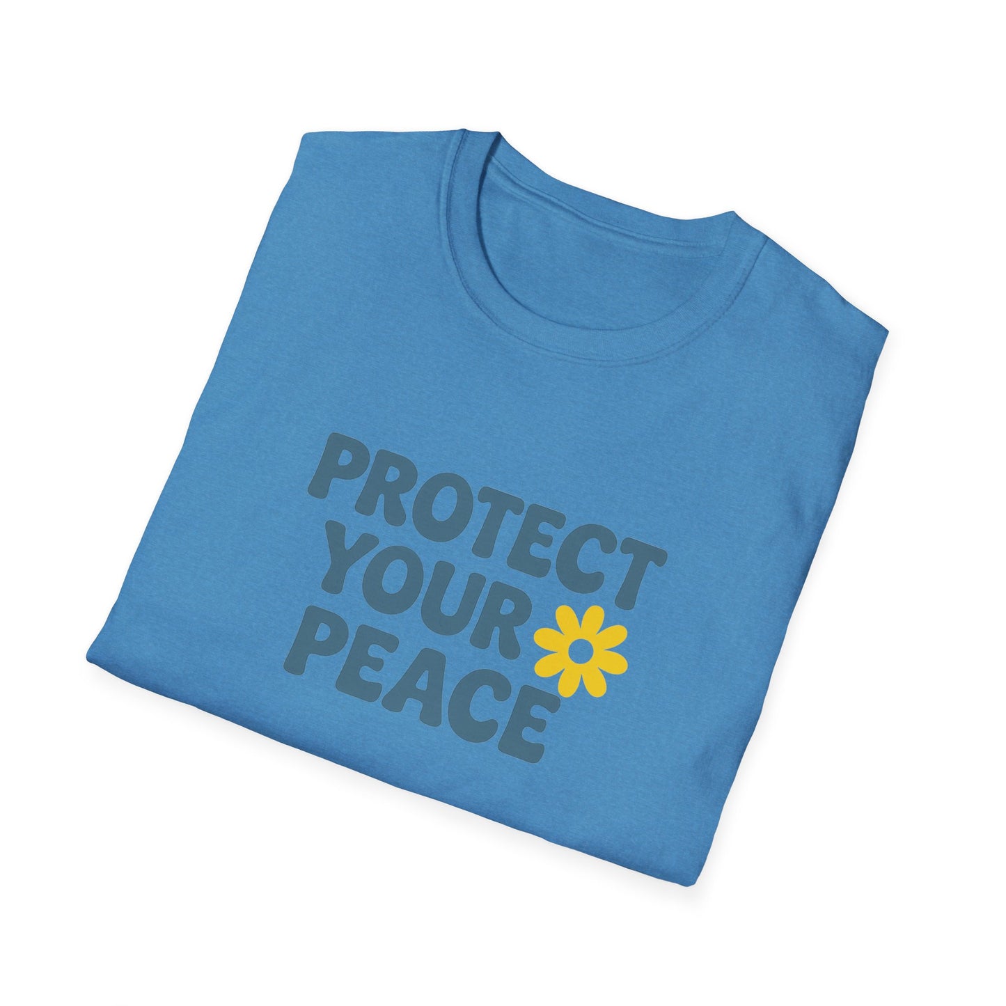 "Protect Your Peace" Casual Softstyle Tee-Shirt