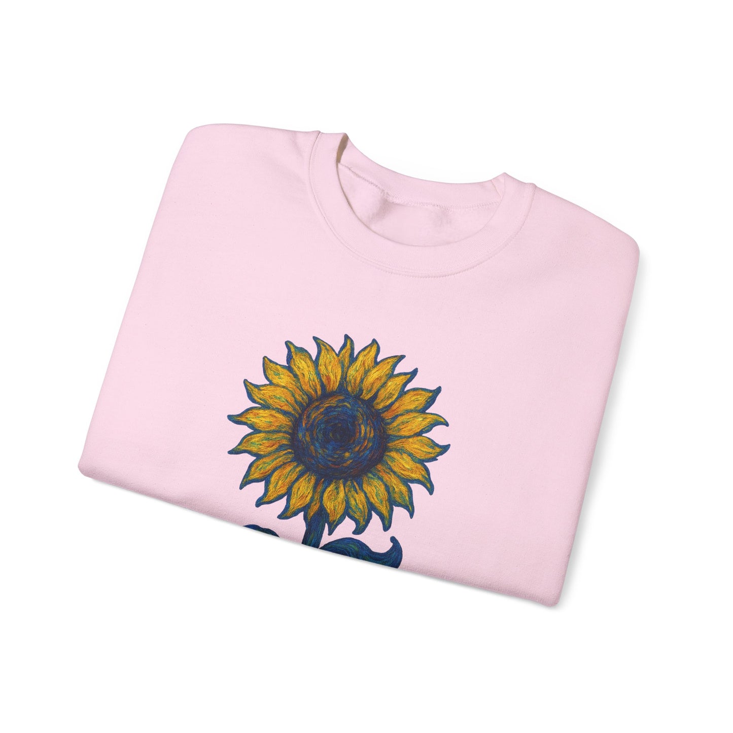 Sunflower Crewneck Cozy Sweatshirt for Her