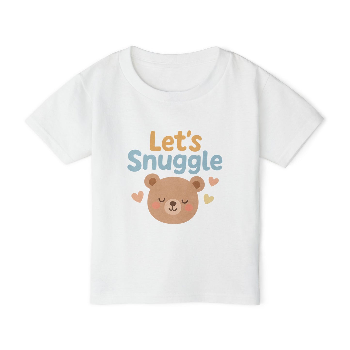 TODDLER's Cute "Let's Snuggle" Cozy Tee-Shirt