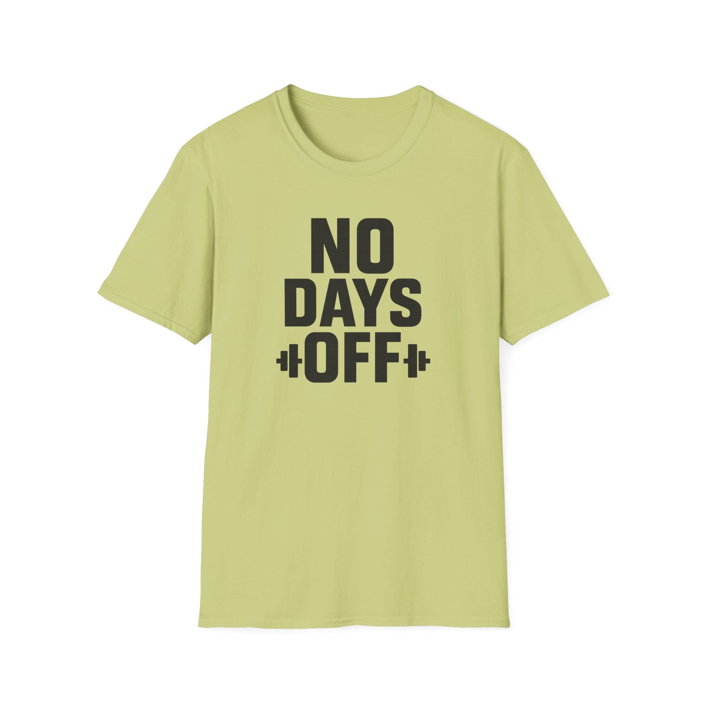 Grit Forge Athletics - "No Days Off" Motivational Fitness T-Shirt