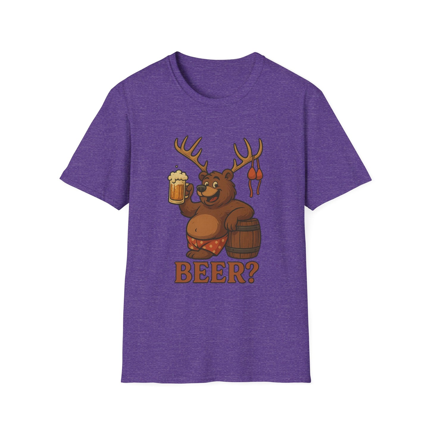 Bear? Deer? Beer? Funny Beer Casual Tee-Shirt
