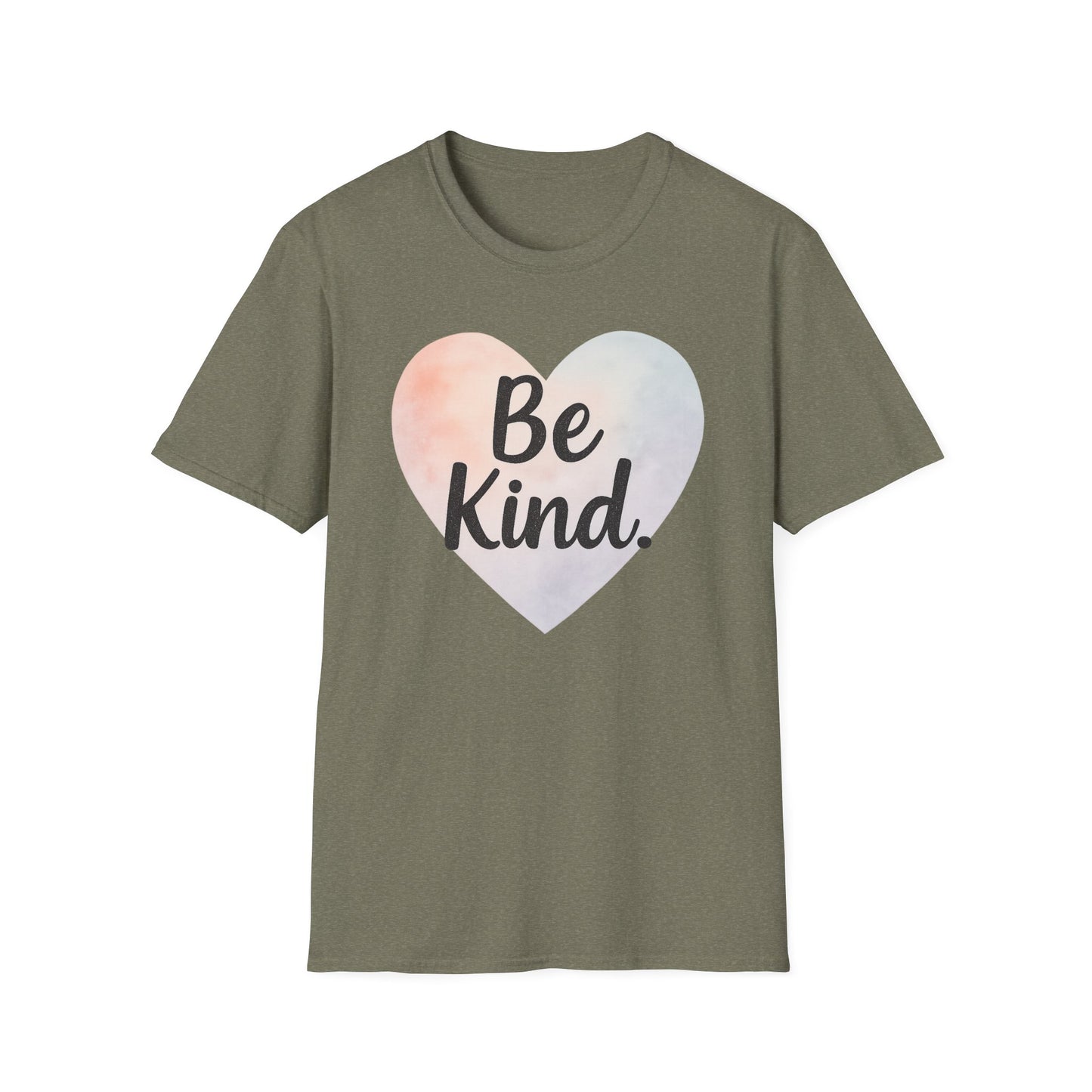 "Be Kind" Softstyle Casual Inspirational Tee-Shirt