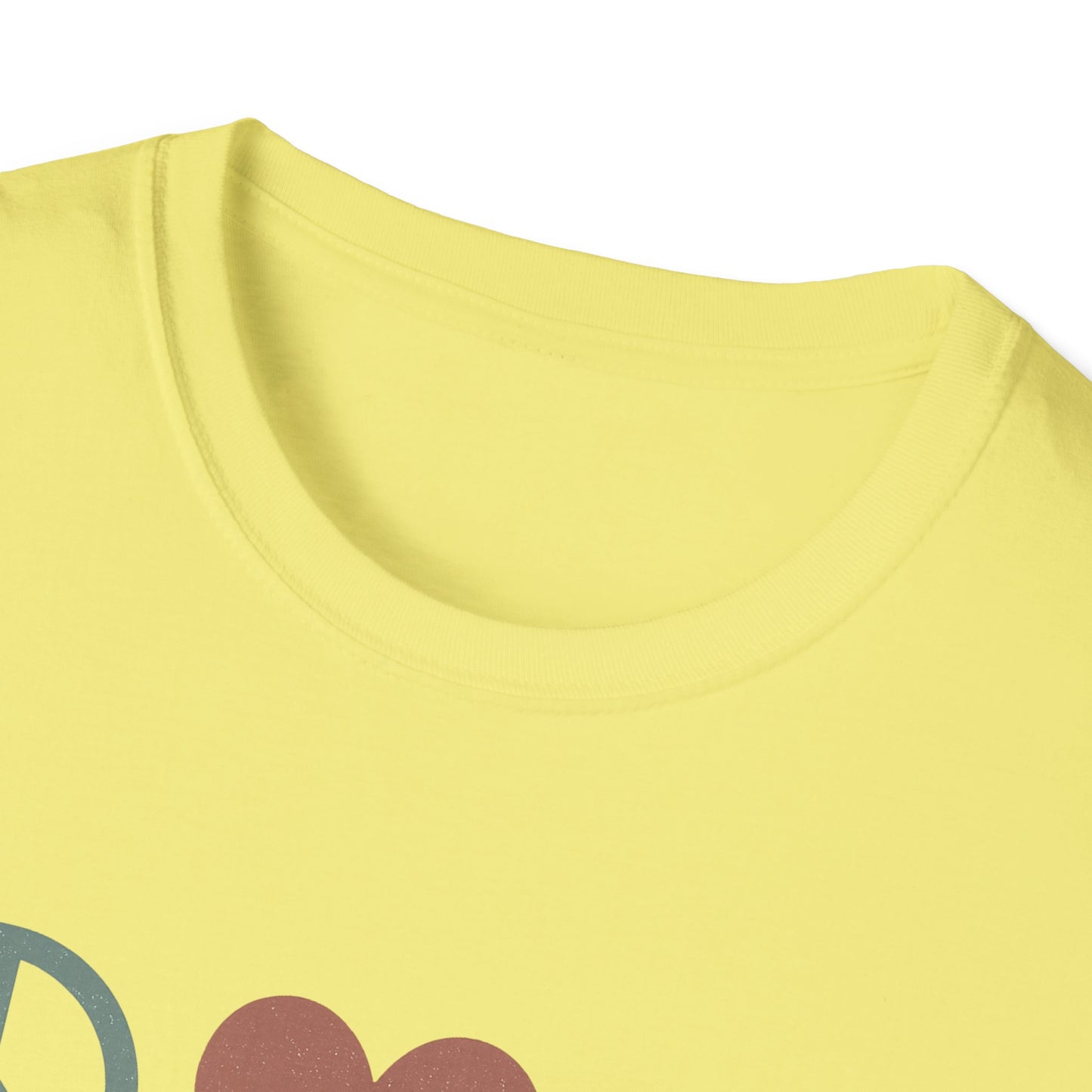 "Peace Love Dogs" Cute Pet Lover's Tee