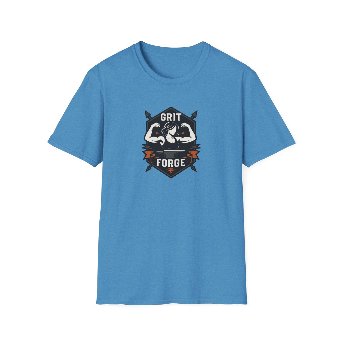 Grit Forge Athletics - Softstyle Female Motivational Workout Tee