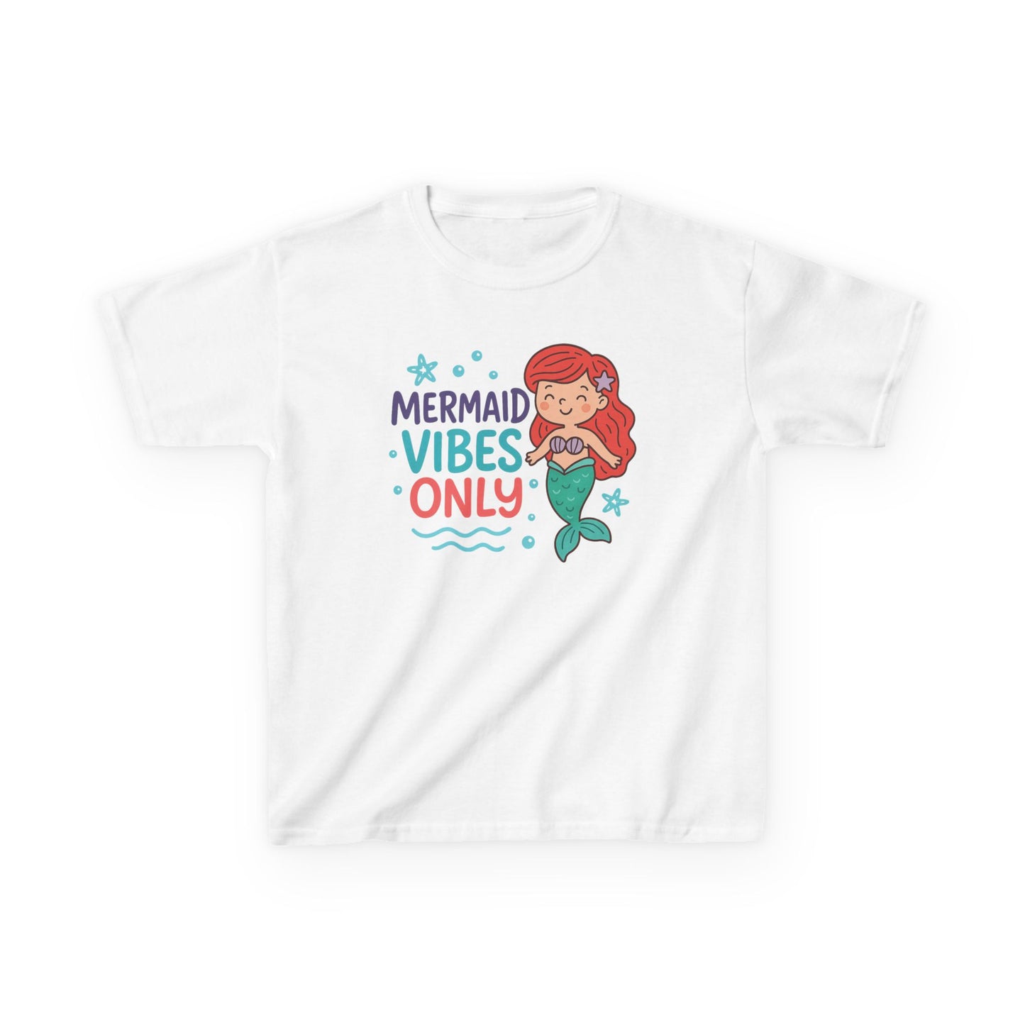 KIDS' "Mermaid Vibes Only" Adorable Tee-Shirt