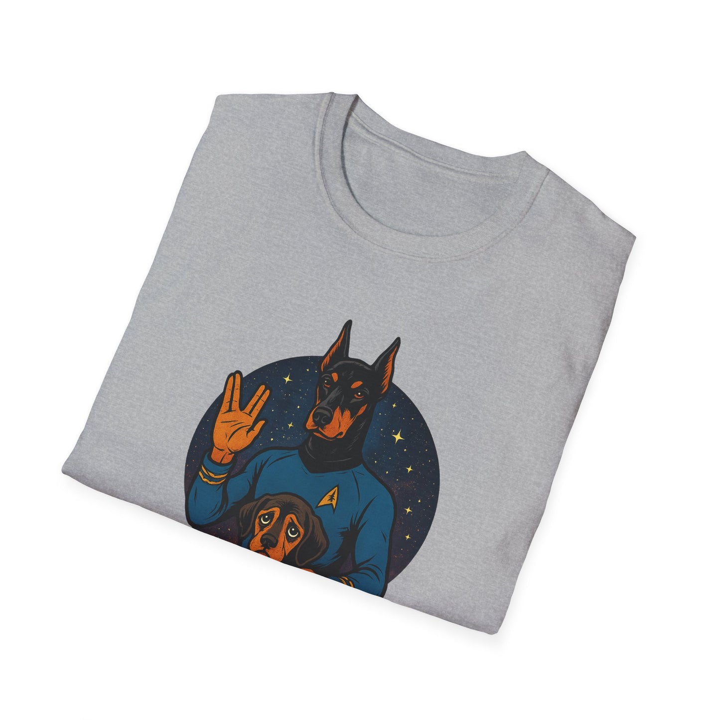 "Live Long and Foster" Dog Lover's Inspirational Tee-Shirt for Him or Her