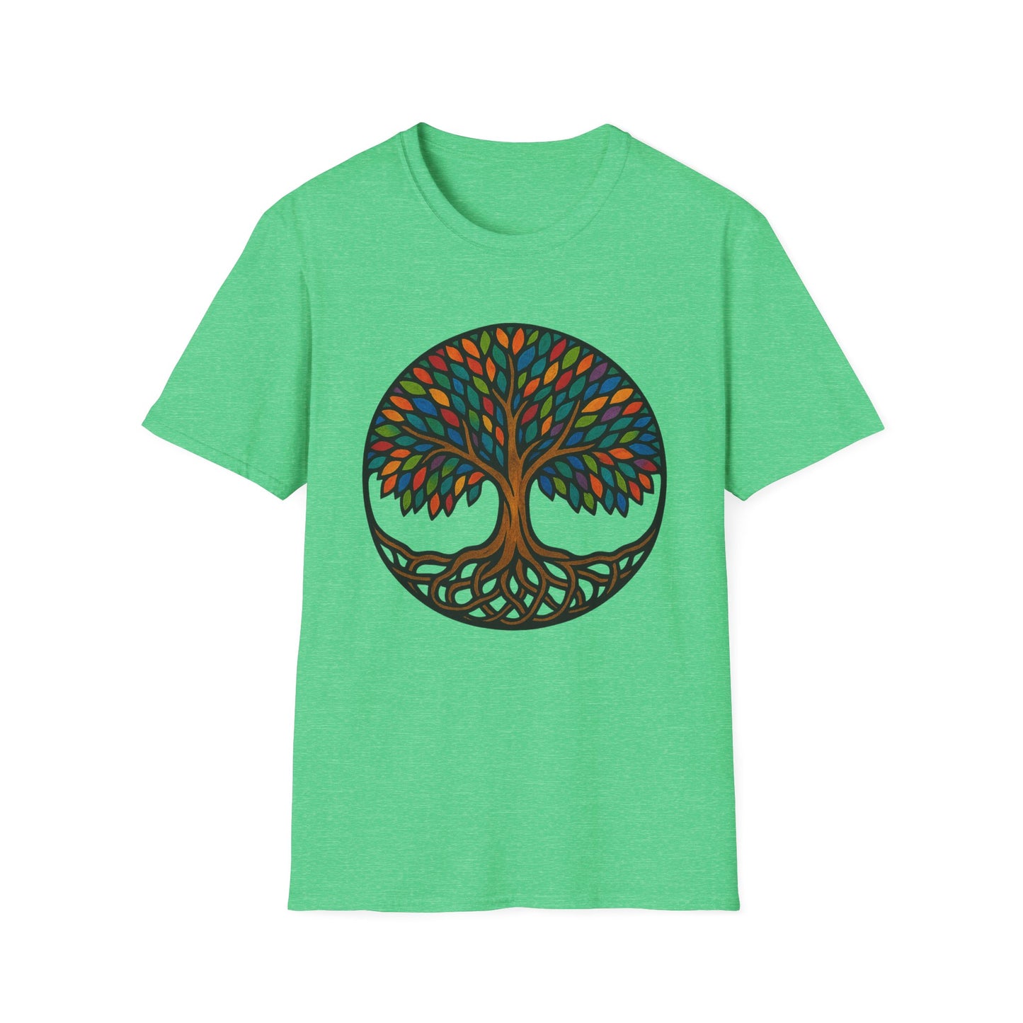 Yggdrasil, Tree of Life Softstyle Casual Tee-Shirt