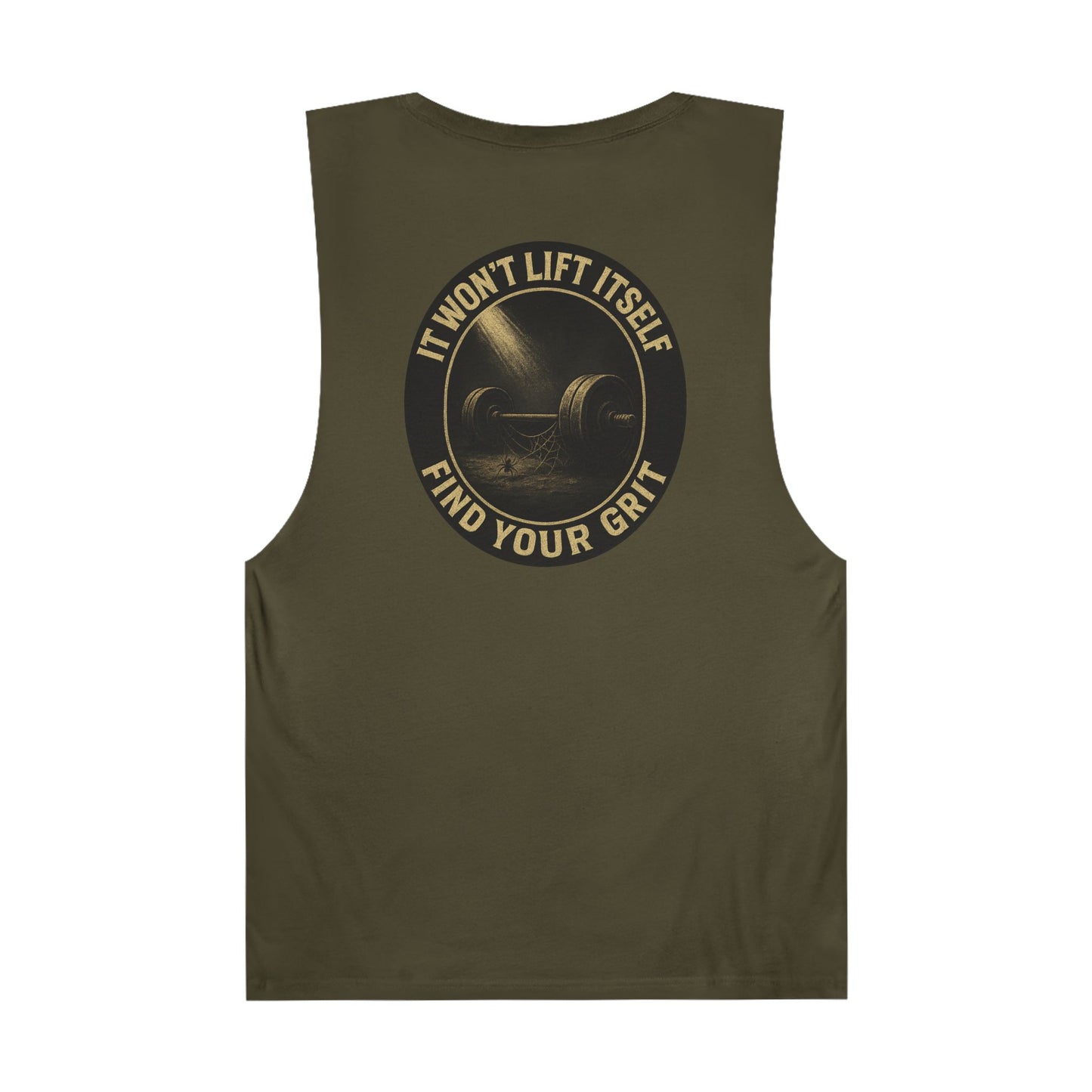 Grit Forge Athletics - "It Won't Lift Itself" Weightlifting Tank Top