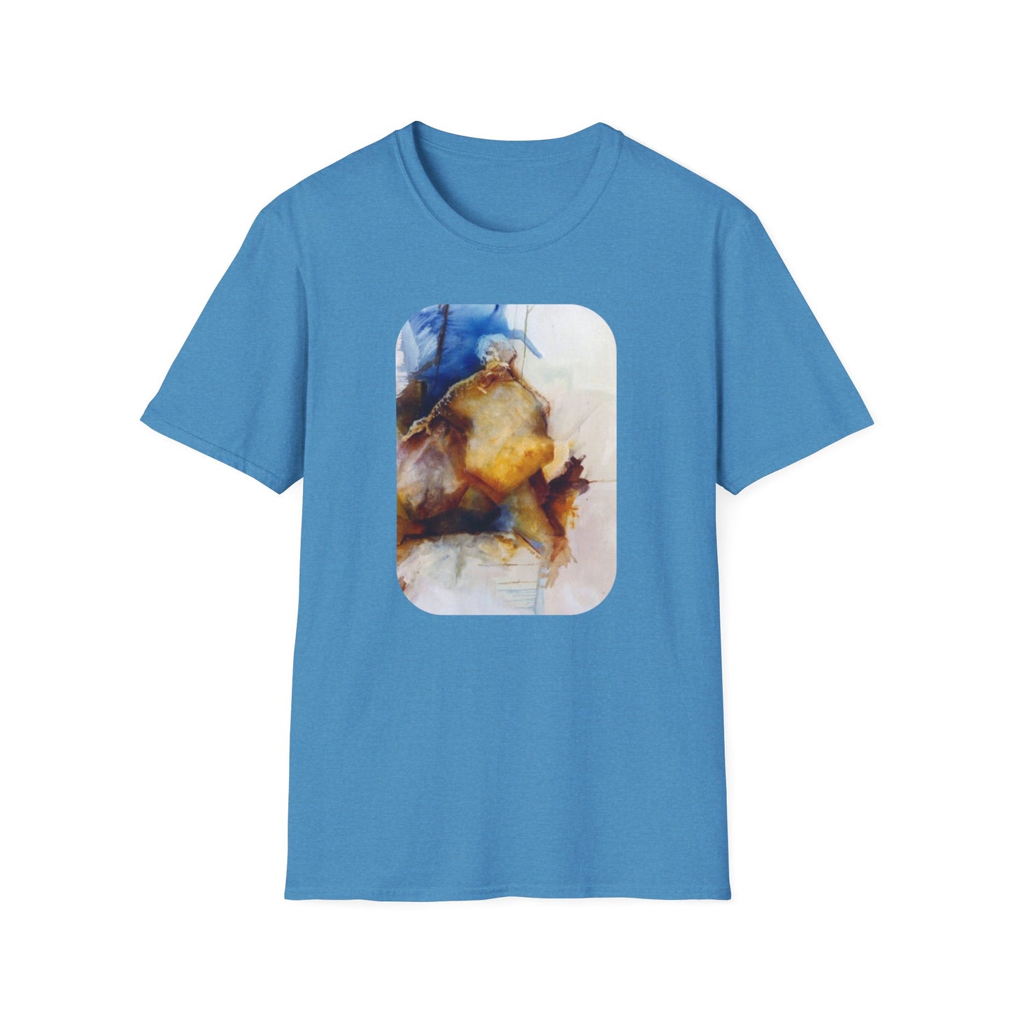 Creative 1960s-Era Authentic Painting Print Tee - "Allfather's Gambit"