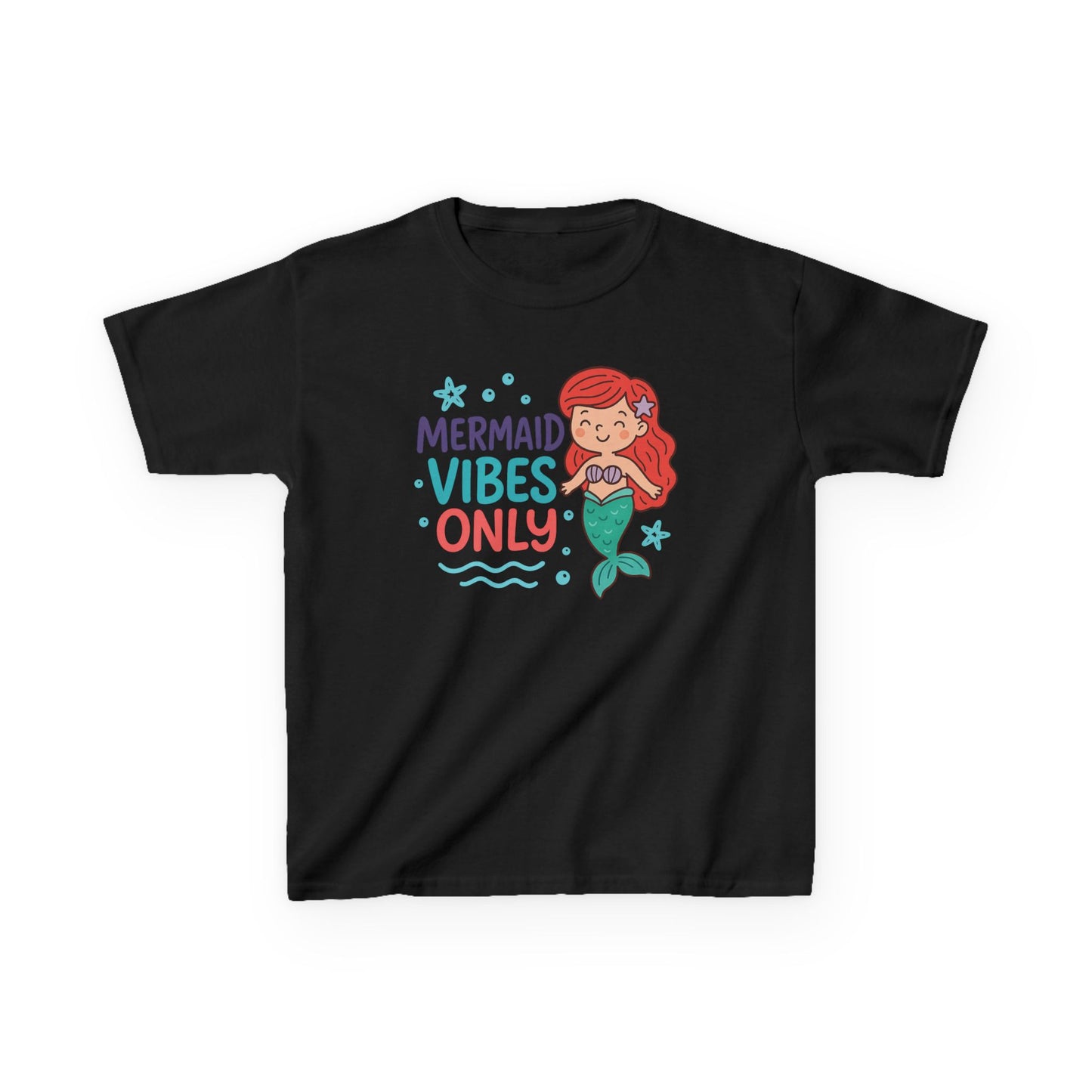 KIDS' "Mermaid Vibes Only" Adorable Tee-Shirt