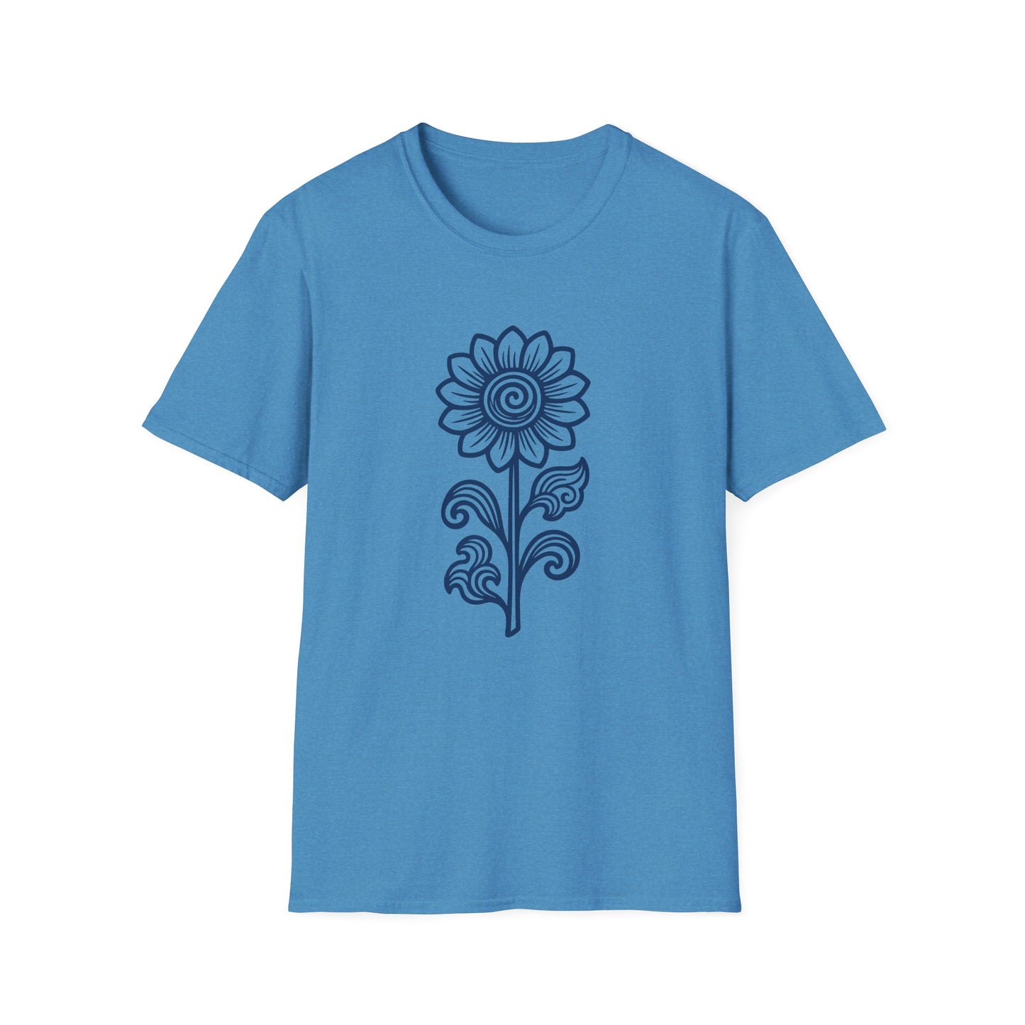 Flower Power Softstyle Casual T-Shirt