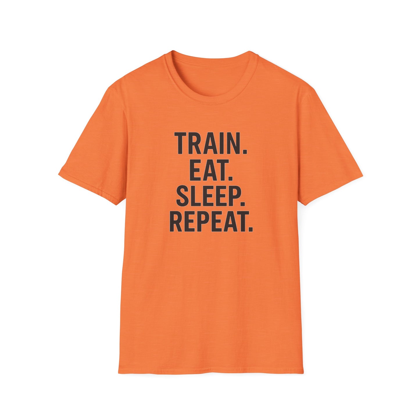 Grit Forge Athletics - Train Eat Sleep Repeat Motivational Fitness Tee-Shirt