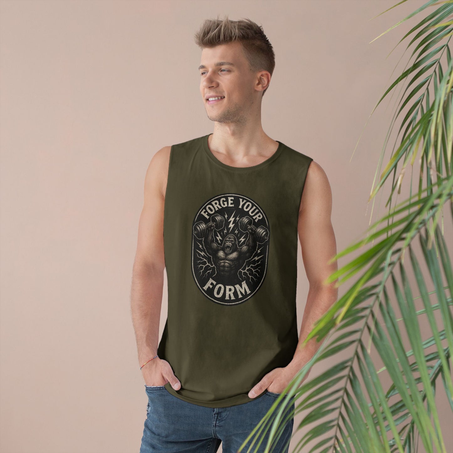 Grit Forge Athletics - "Forge Your Form" Training Tank