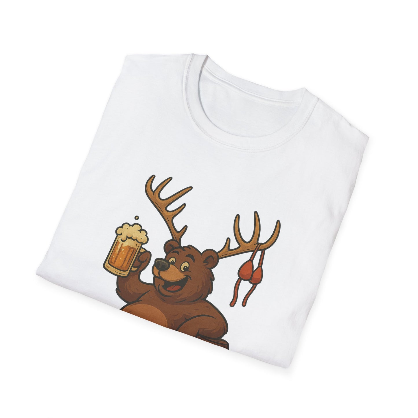 Bear? Deer? Beer? Funny Beer Casual Tee-Shirt