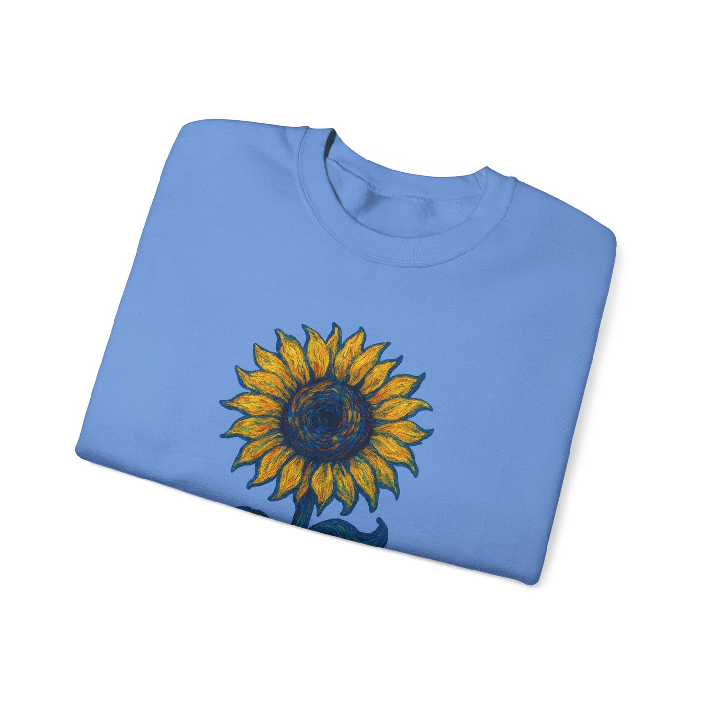 Sunflower Crewneck Cozy Sweatshirt for Her