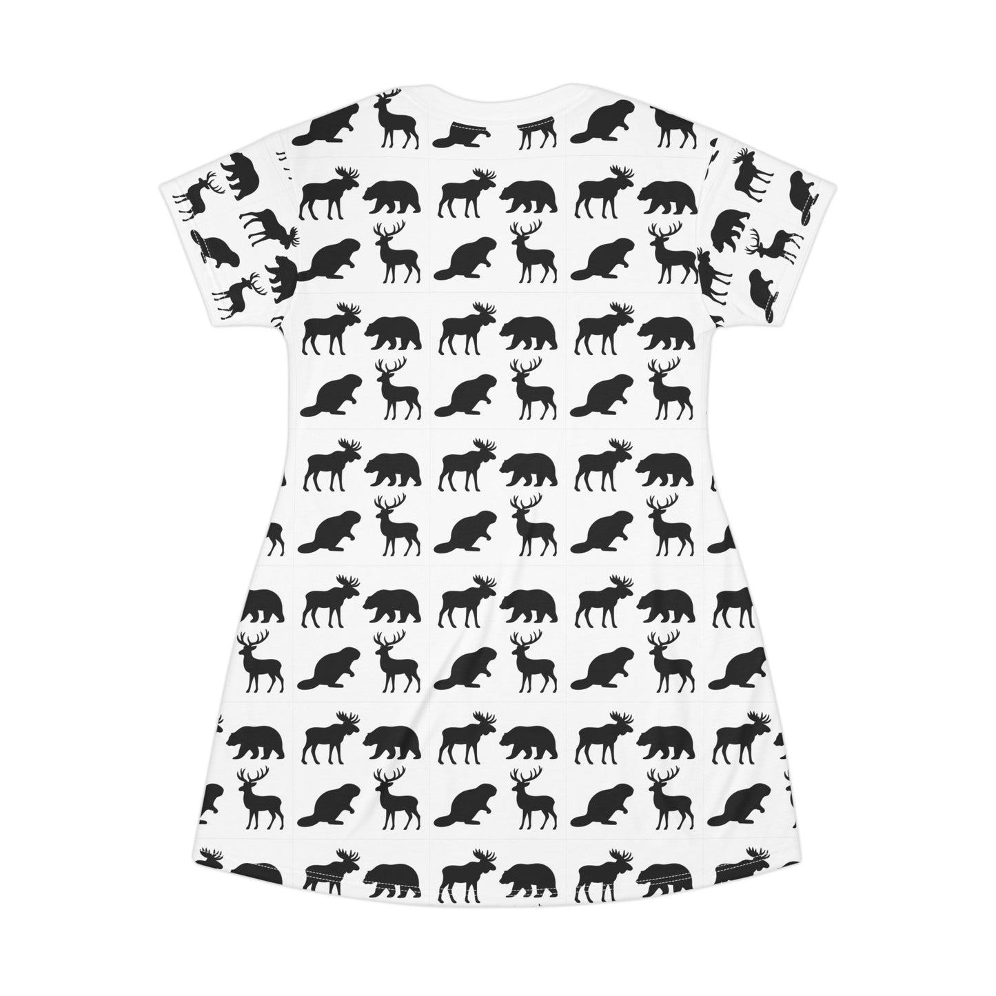 Adirondack Nature Tee-Shirt Bed Dress - "Embrace the Sound of Silence"