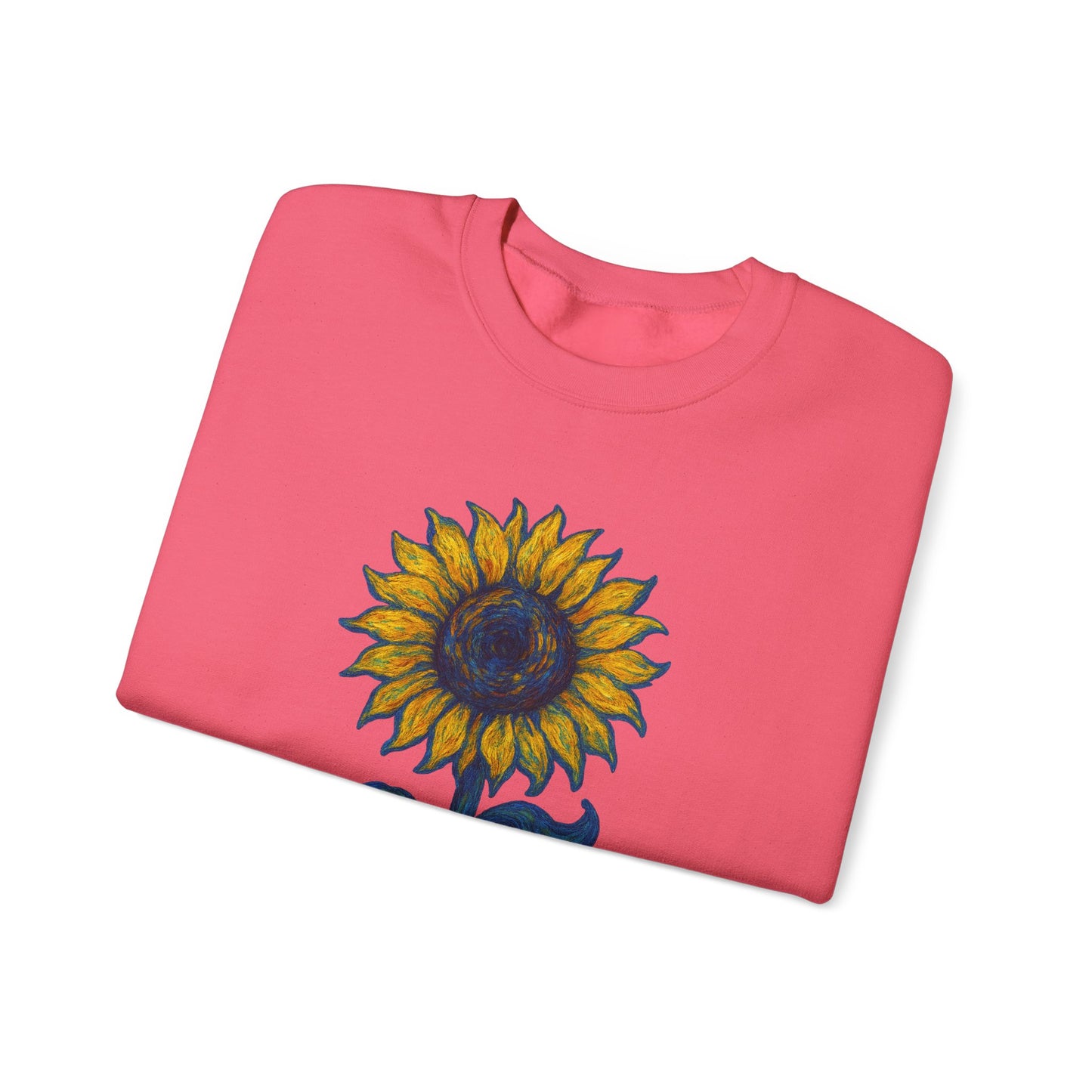 Sunflower Crewneck Cozy Sweatshirt for Her