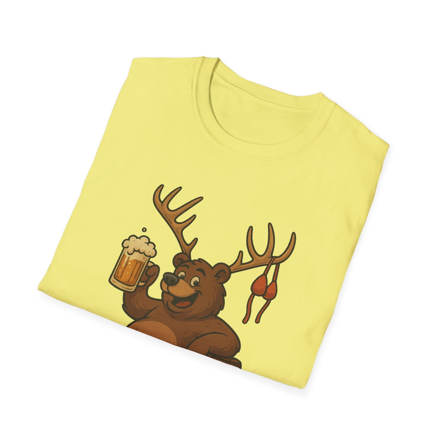 Bear? Deer? Beer? Funny Beer Casual Tee-Shirt